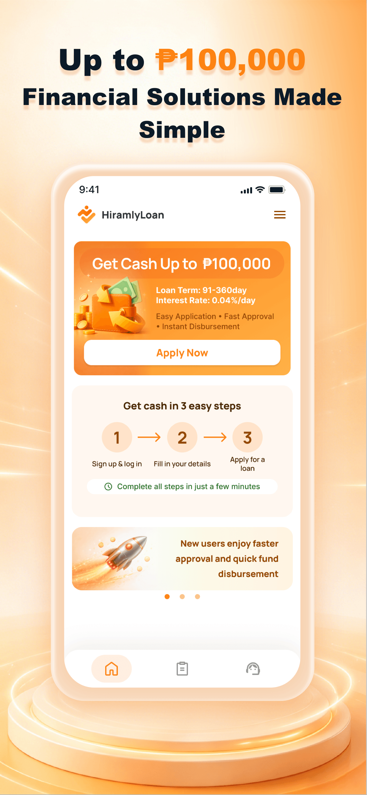 JaccsLoan App Screen 2